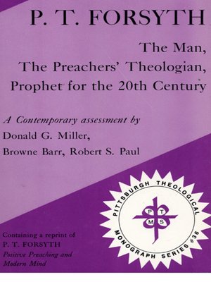 cover image of P.T. Forsyth